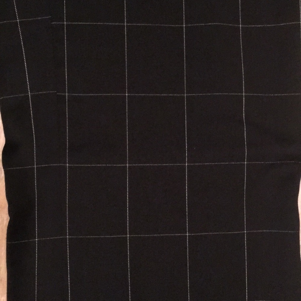🦇BANANA REPUBLIC Window Pane Pants Size 0 - Picture 2 of 6
