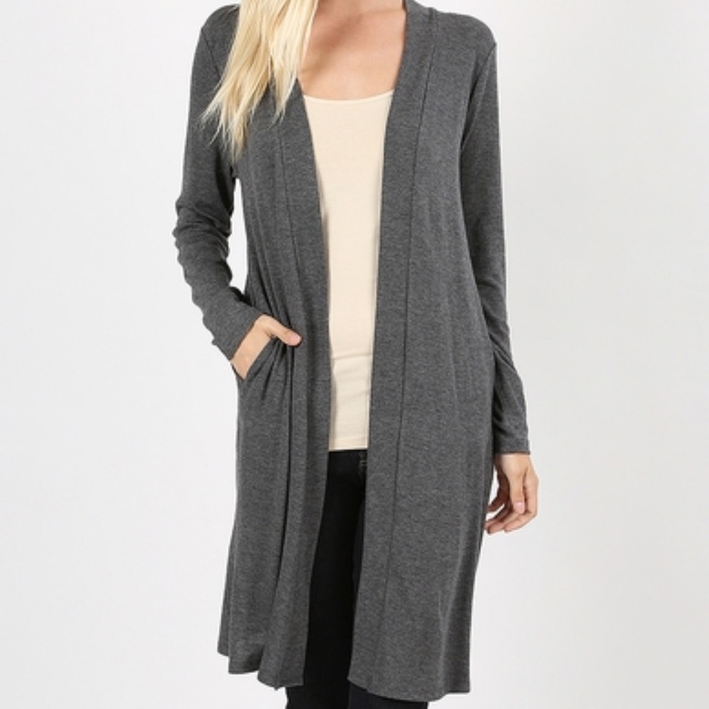 ‼️Last one‼️Long open front Cardigan