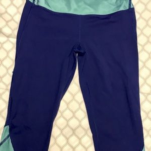Teal/Blue Capri Leggings