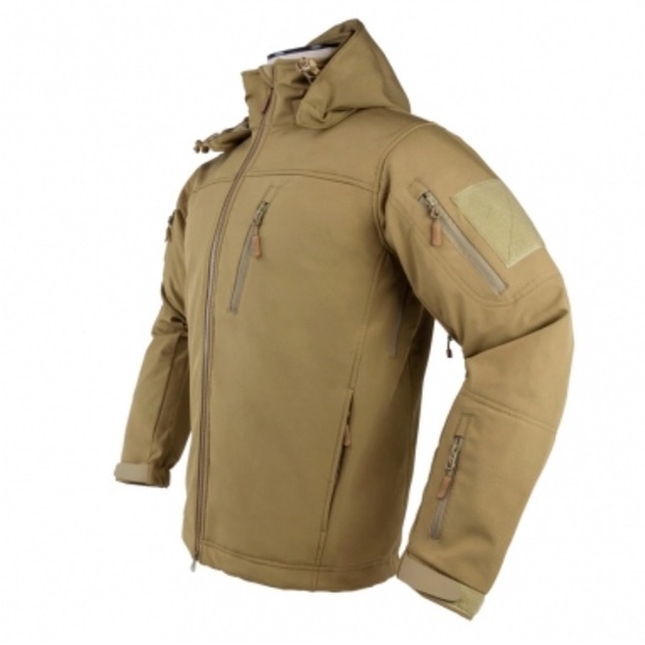 Other - Men's Tatical weather resistant tan jacket