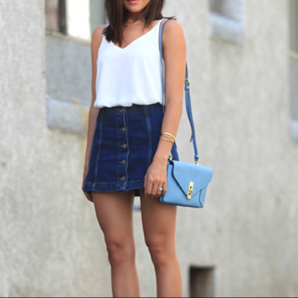 Top Shop Demin jean skirt