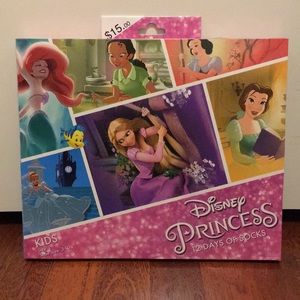 Disney Princess 12 Days of Socks for Christmas