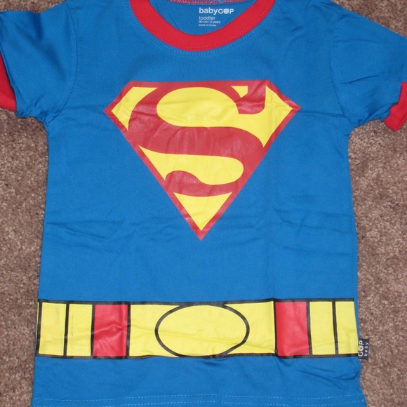 2-pc Superman 2T Boys Short Sleeve Shorts Pajamas - Picture 3 of 3