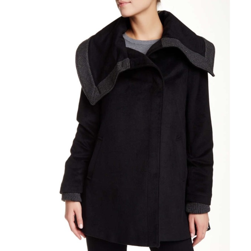 🔥FINAL! RACHEL ROY NORDSTROM rib knit trim coat