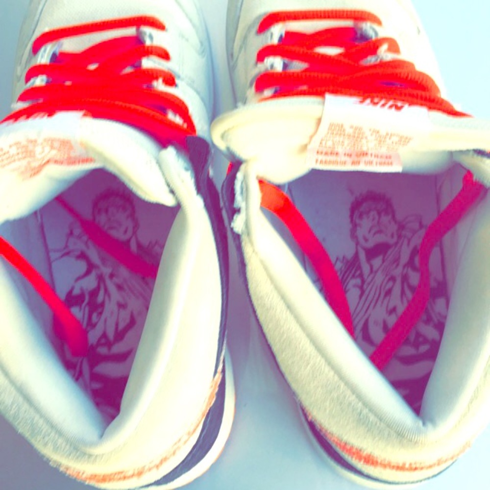 Nike SB streetfighter Ryu