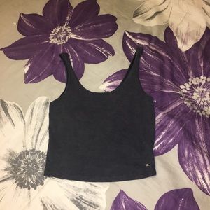 Aerie grey crop top