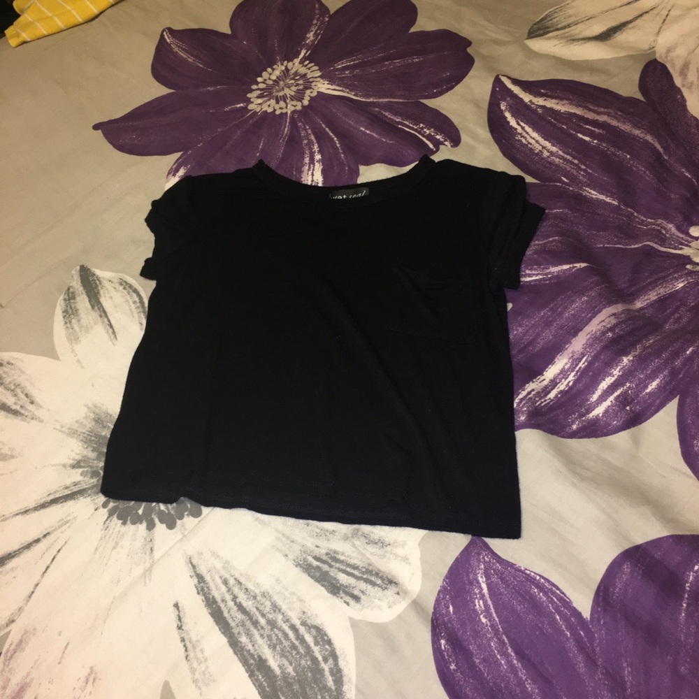 Wet seal crop top