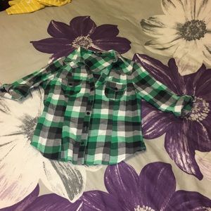 Green flannel