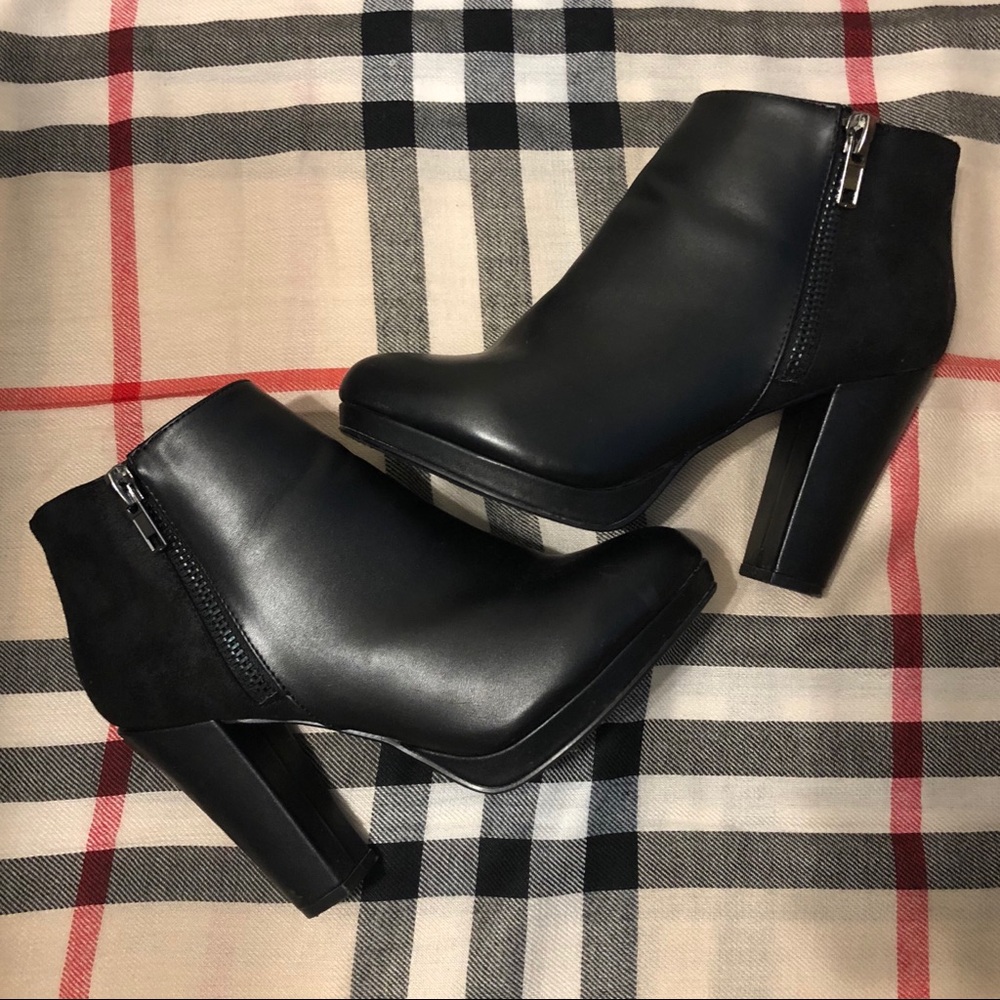 Black booties