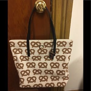 Kate Spade Fabric Pretzel Tote