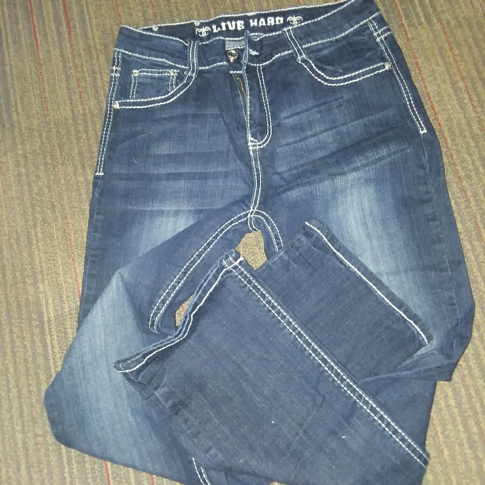 Live Hard jeans