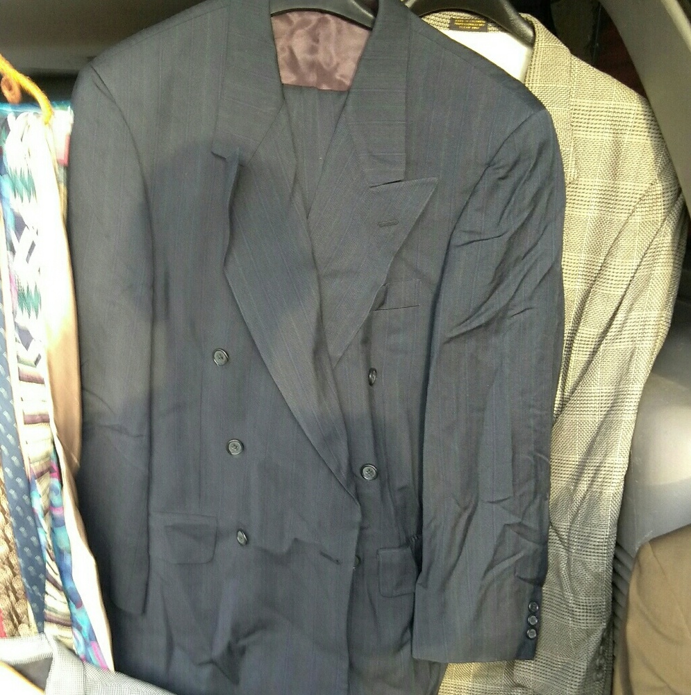 Giorgio Armani mens black suit