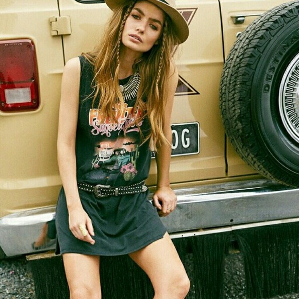 SOLD spell Designs Sunset Riders Dress Tank S NWT