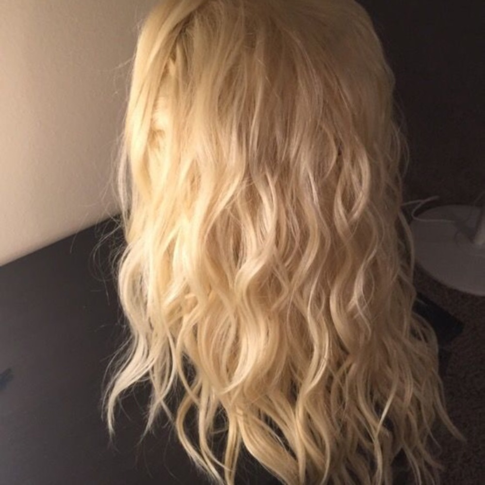 Beautiful blonde wig