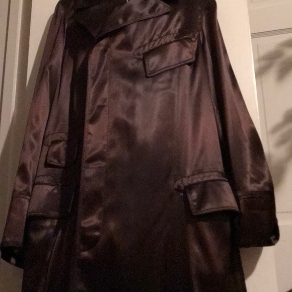 GUCCI Chocolate brown silk Jacket - Picture 2 of 3