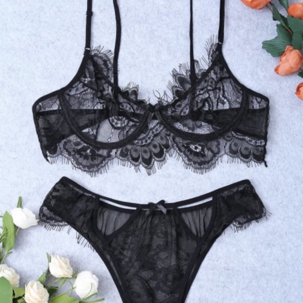 ••Host Pick•• Sheer Lace and Panty Set