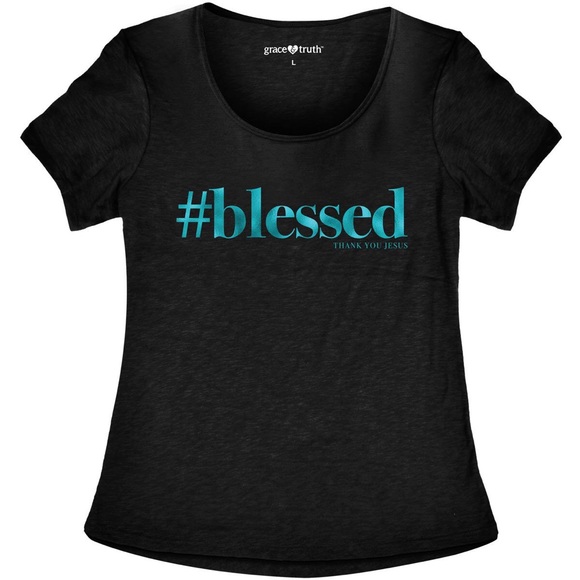 #Blessed T-shirt - Picture 2 of 3