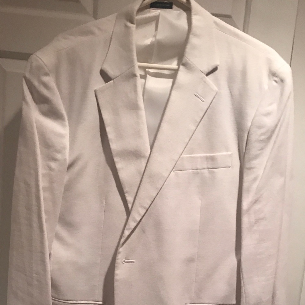 Men’s Dress Jacket White