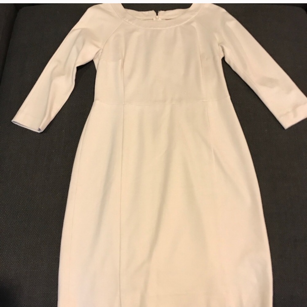 Beige/off white Banana Republic dress