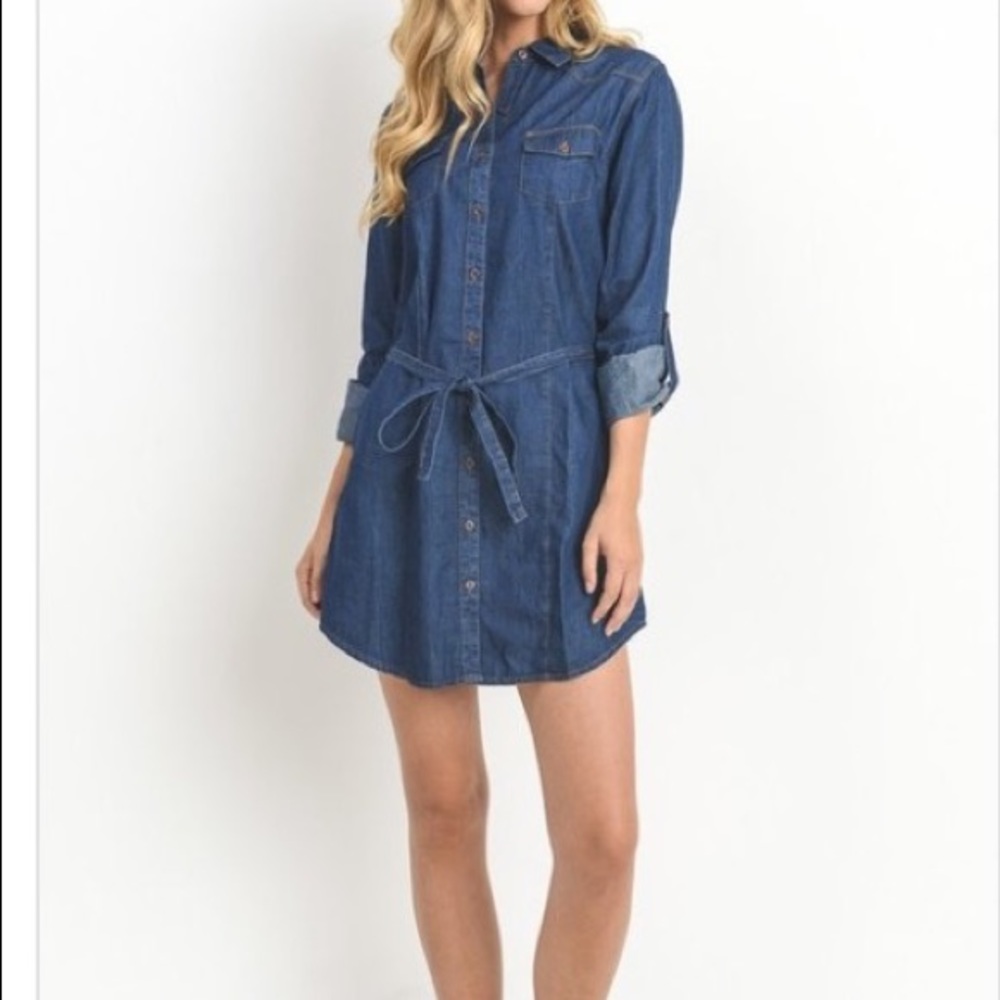 Cotton • Chambray • Tunic - Picture 5 of 5
