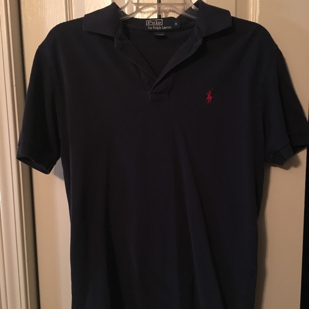 Small Navy Blue Polo Shirt