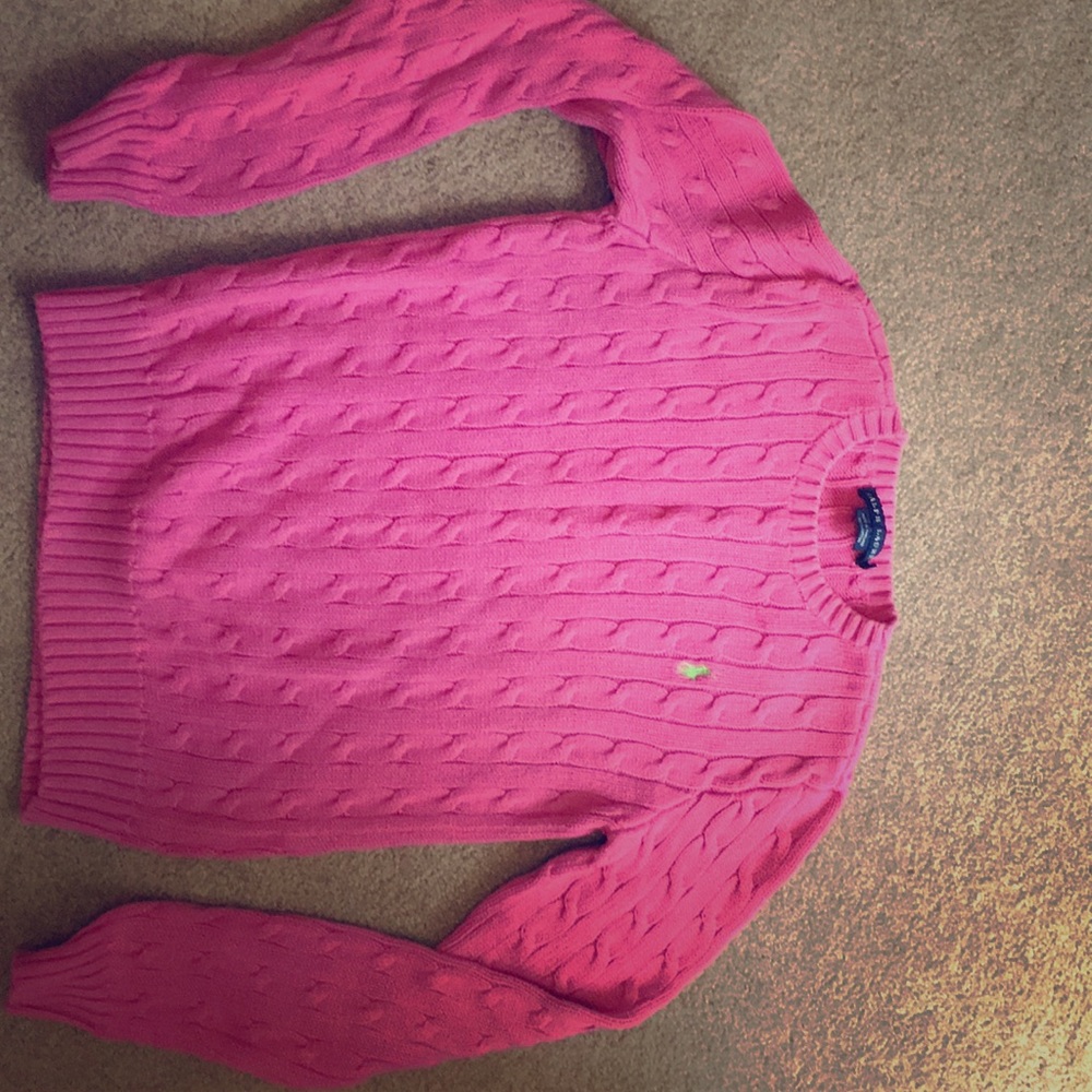 Pink Classic Ralph Lauren Sweater!