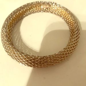 Tiffany & Co. 925 Somerset Mesh Bangle
