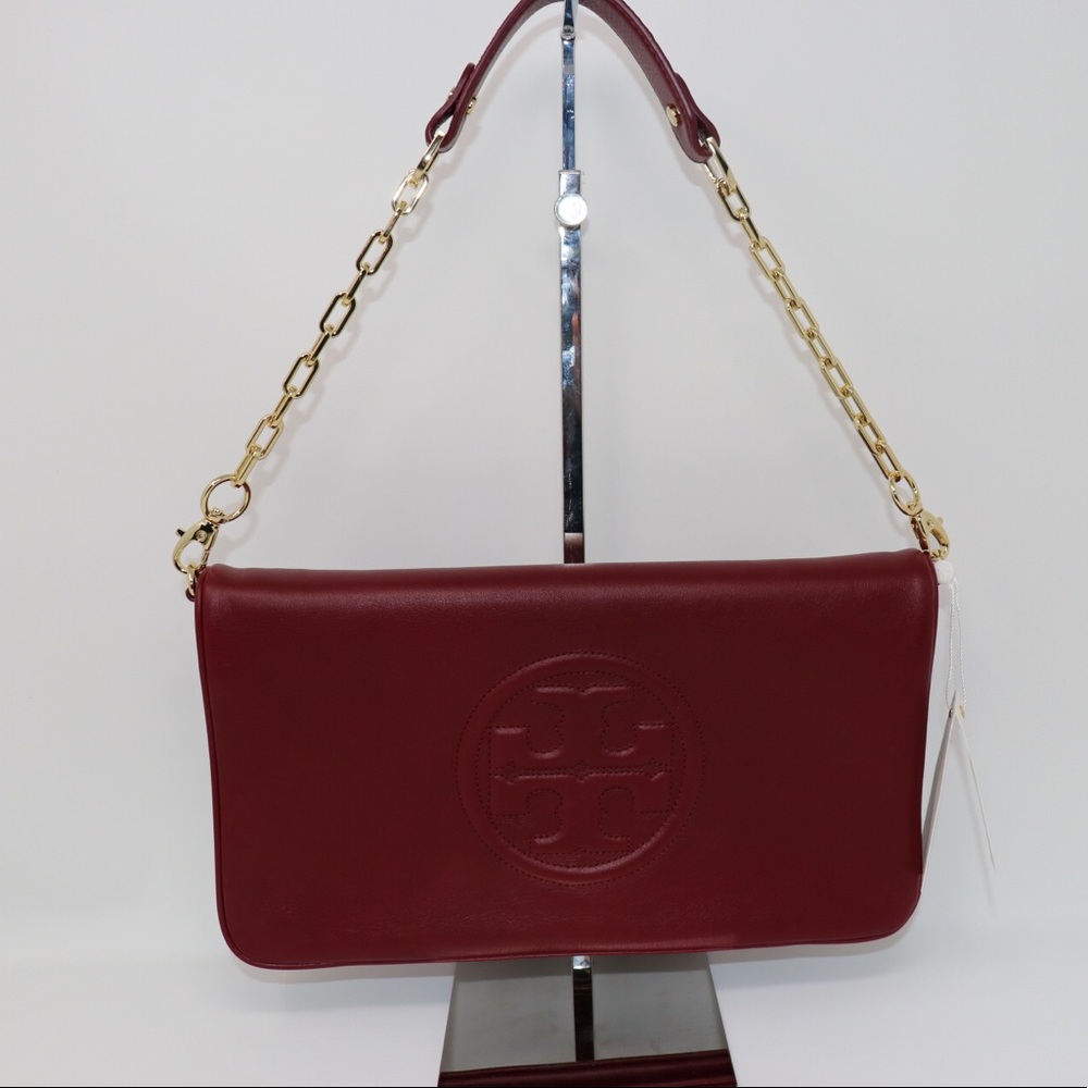 ❗️last one Tory Burch bombe reva clutch red agate - Picture 6 of 7