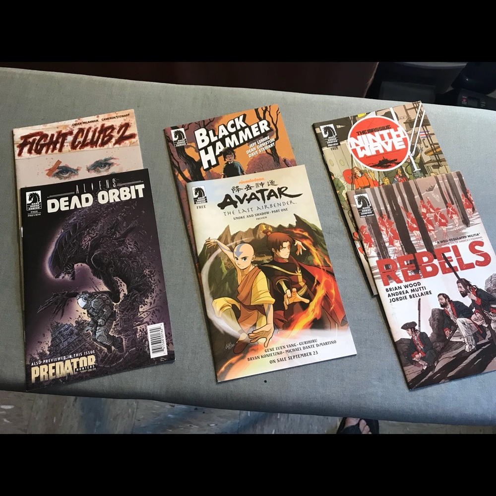 Dark Horse Sample comic previews