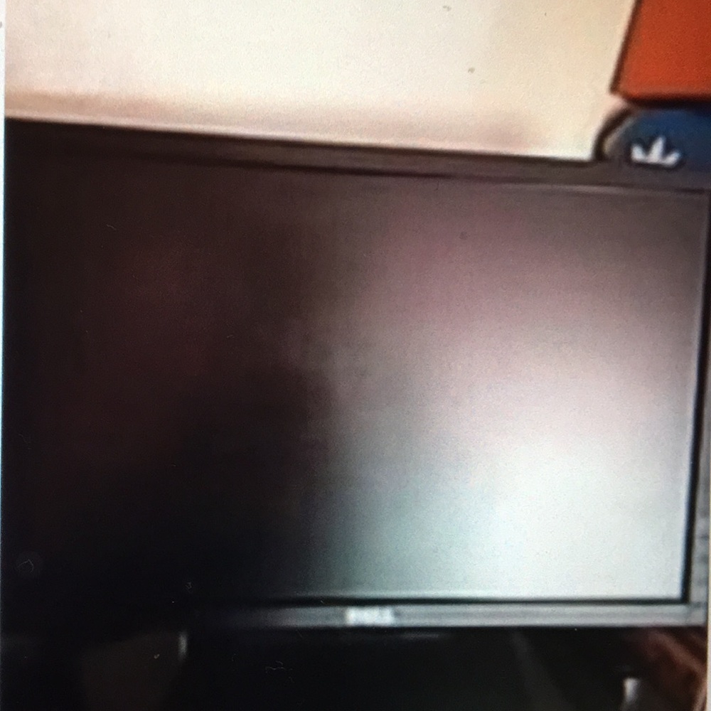 Dell computer screen