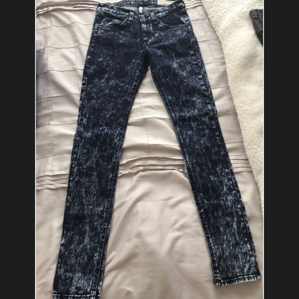 NEW Rag & Bond stone washed jeans