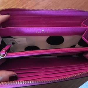 Pink Kate Spade wallet