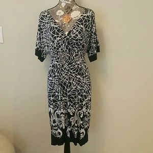 Black and White Dress Sz L