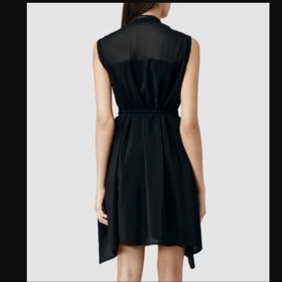 Allsaints Lewis Lew Dress US 2 - Picture 4 of 4