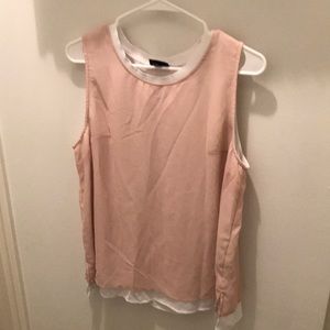 Mossimo pale pink tank blouse