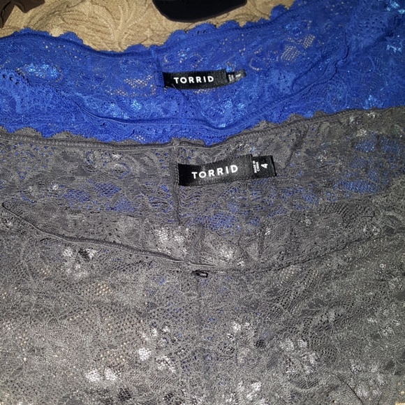 SOLD.  2 pair lace cheeky panties - Picture 2 of 6