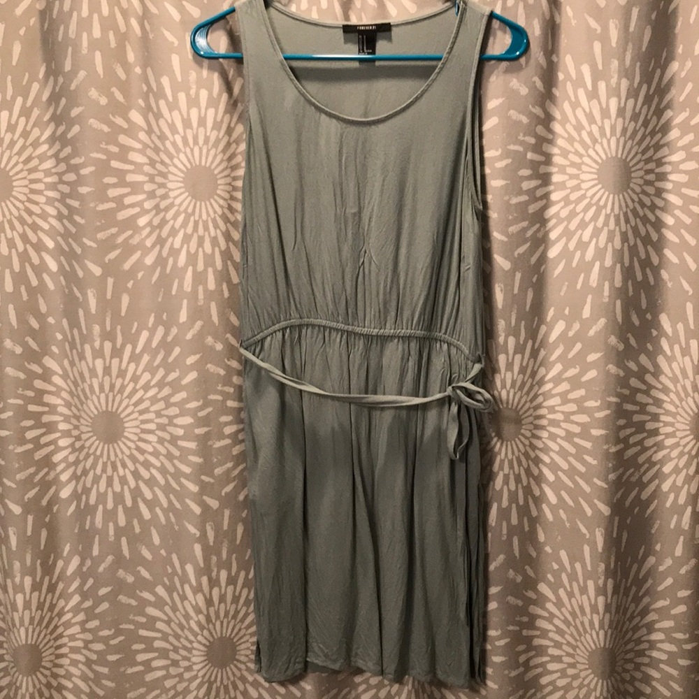 Olive Green Dress
