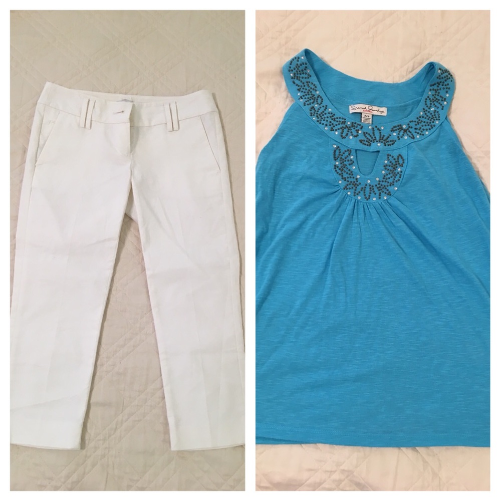 Ann Taylor LOFT Marisa Skinny Capri Pants