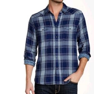 Lucky Brand Big Sky Plaid Long Sleeve Classic Fit