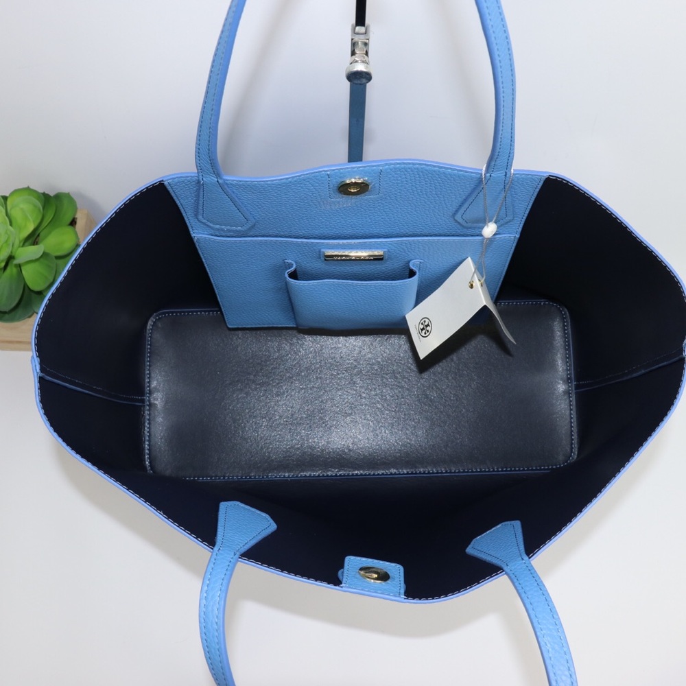 ❗️last one❗️Tory  burch perry tote montego blue - Picture 3 of 8