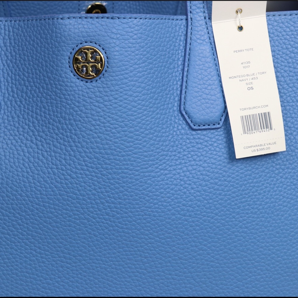 ❗️last one❗️Tory  burch perry tote montego blue - Picture 4 of 8