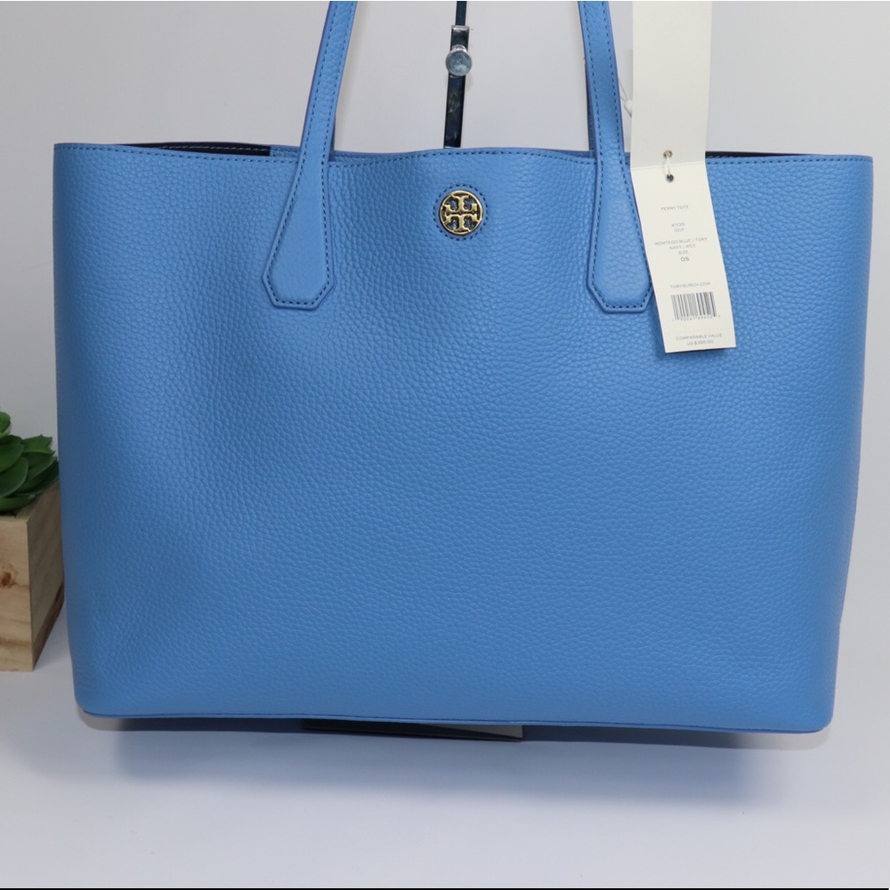 ❗️last one❗️Tory  burch perry tote montego blue - Picture 5 of 8