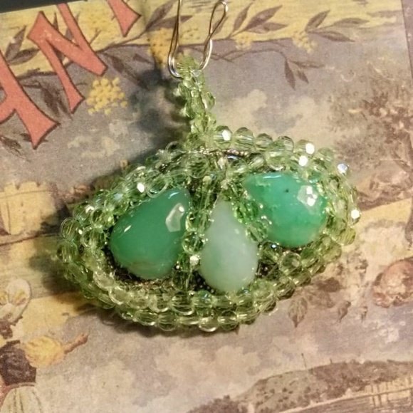 #0173 Australian Chrysoprase Pendant - Picture 3 of 3