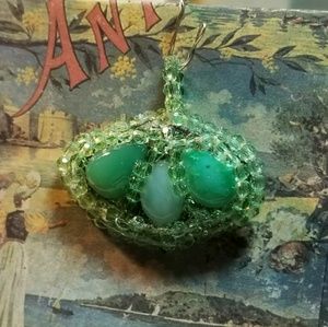 #0173 Australian Chrysoprase Pendant