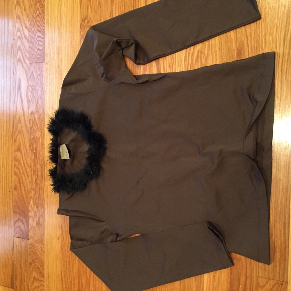 Brown Blouse