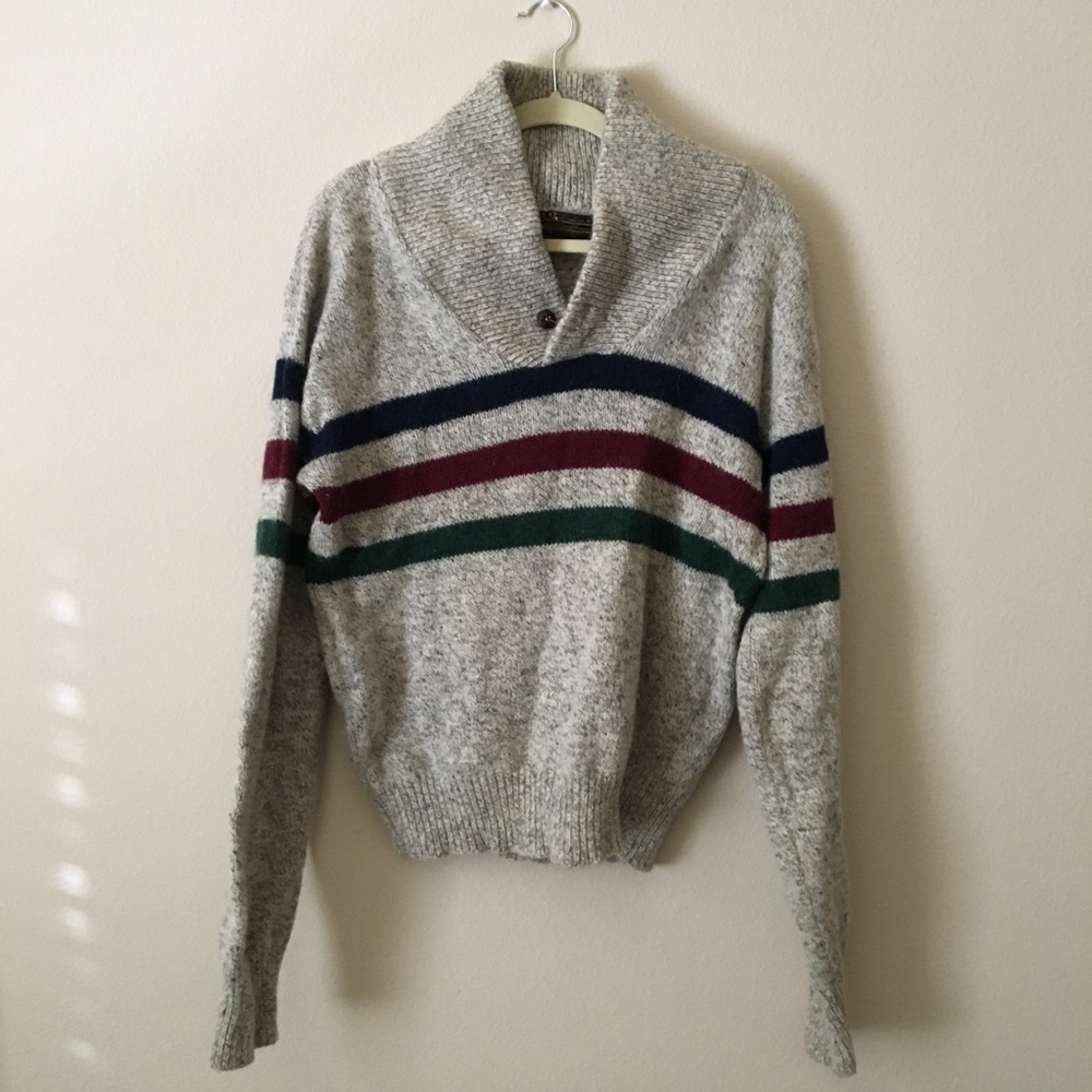 vtg made in USA Eddie Bauer pullover + woman's L