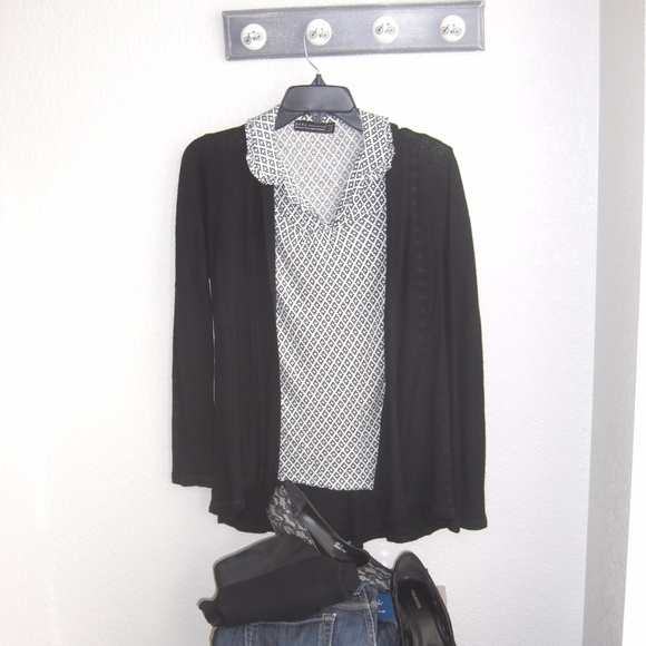 Zara cap sleeve collared blouse in women's - Picture 1 of 7