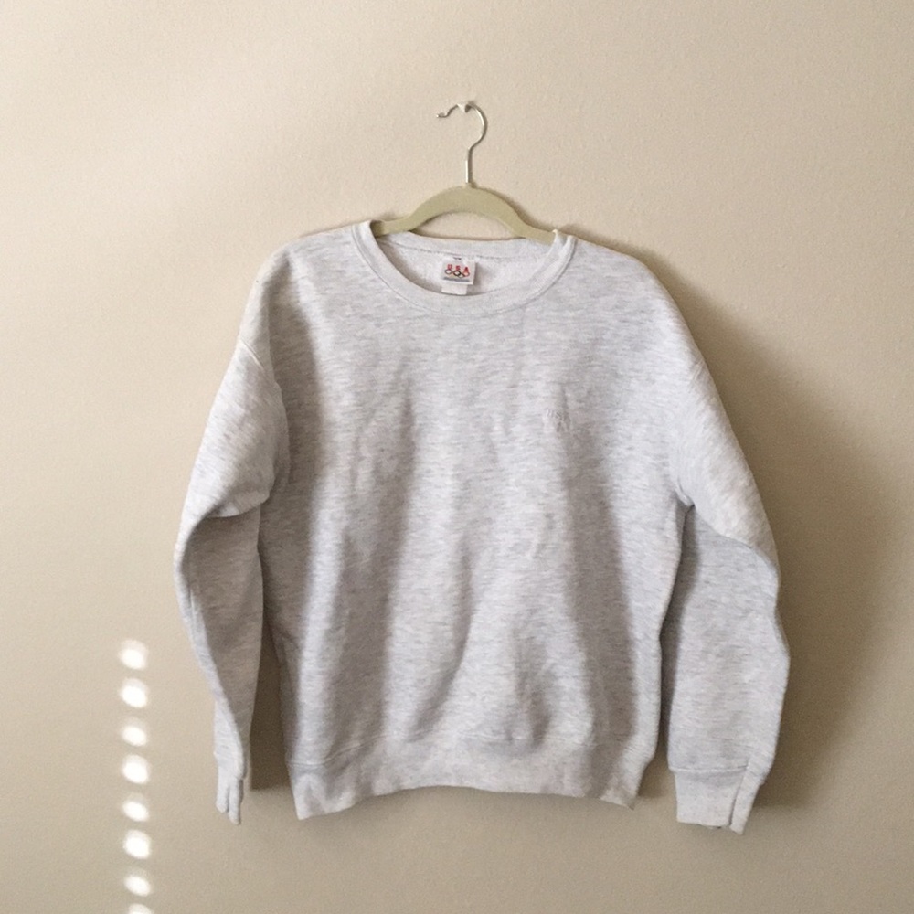 Vintage Made in USA Olympics Pullover + unisex M