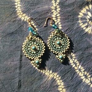 💎Unique Vintage Turquoise Earings💎