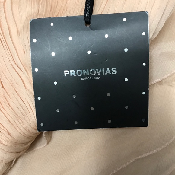 Pronovias Barcelona PEACH color gown😍 - Picture 4 of 8